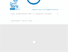 Tablet Screenshot of lescliniquestoro.com